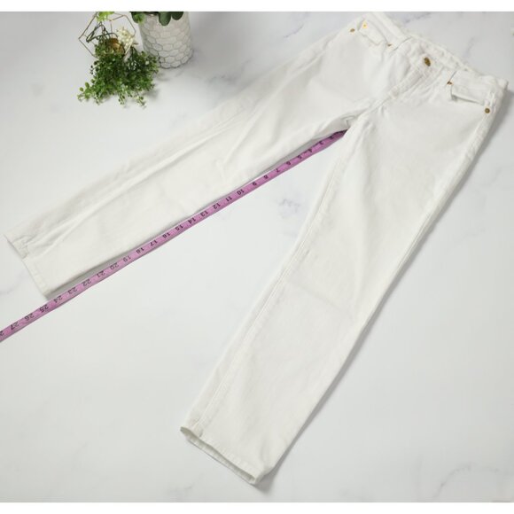 Elegant White Women's Pants - Picture 4 of 9